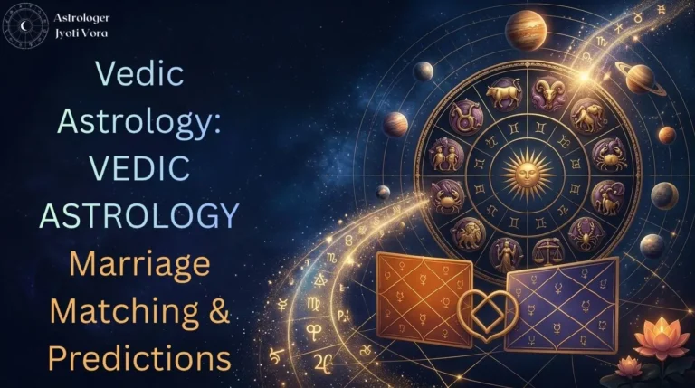 Vedic astrology marriage matching and prediction with Kundli charts.